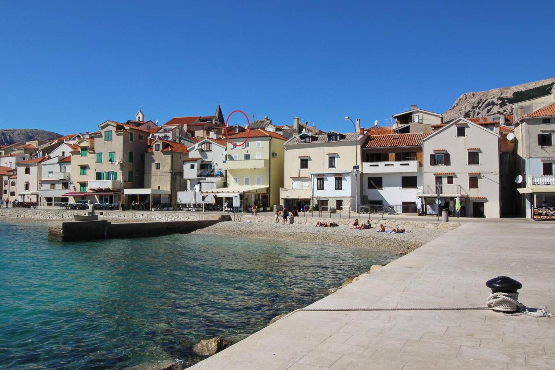 Apartment Fantov Old Town Residence Baška Kültér fotó